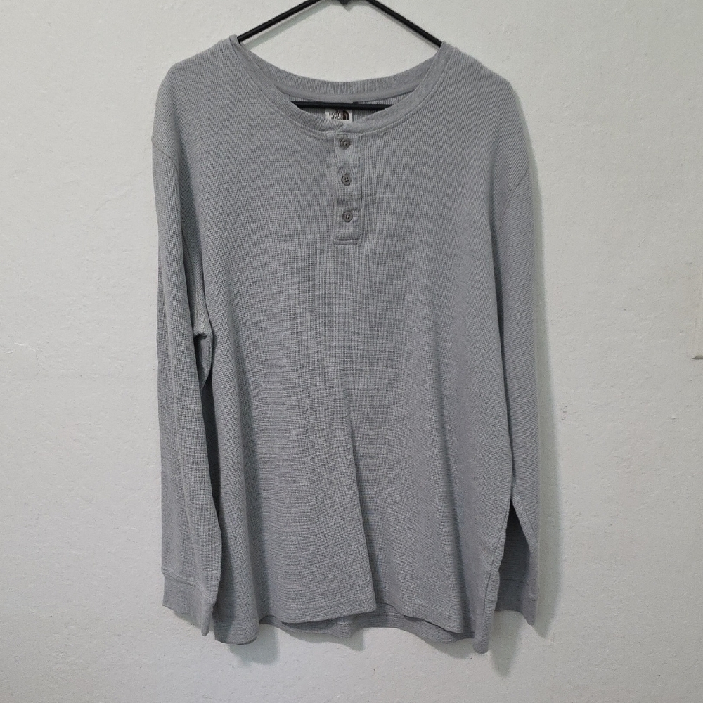 The North Face Gray Long Sleeve Tee